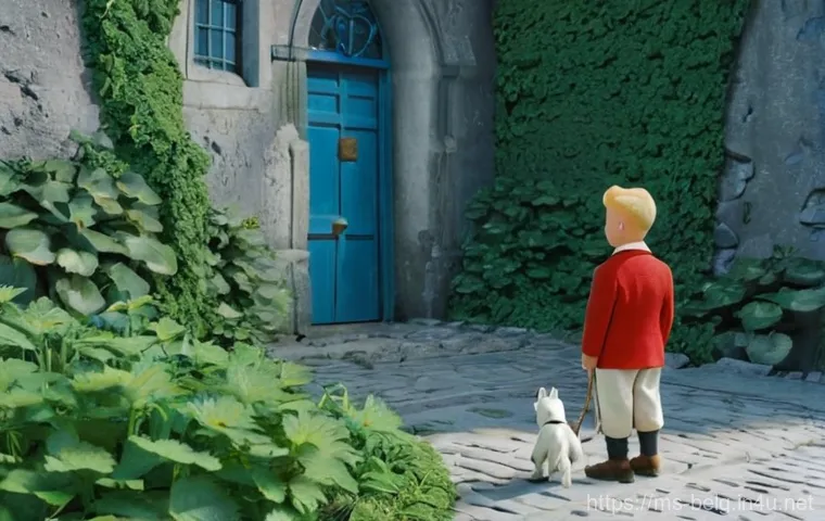 벨기에 유명 인물 - **A Surrealist Scene Inspired by René Magritte:** A sophisticated man in a dark bowler hat, his back...